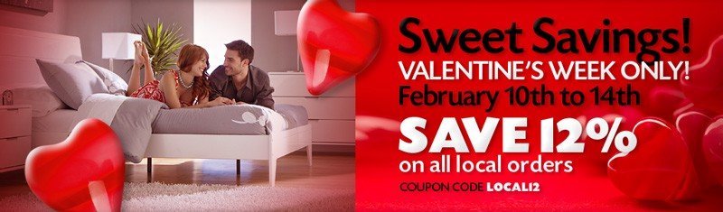 Valentine's Day Home Decor Specials