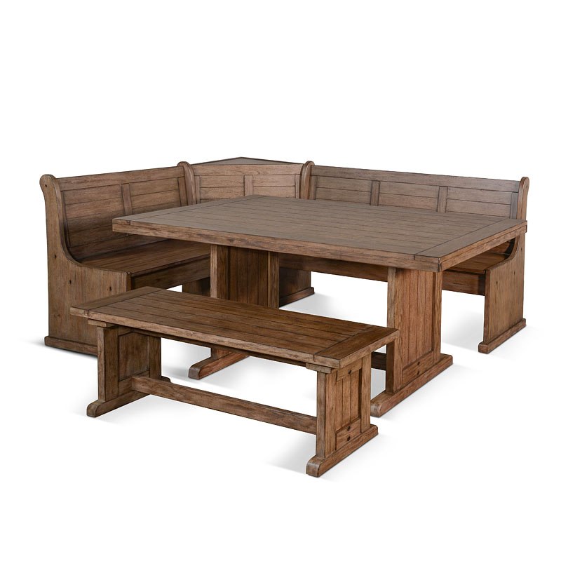 Castellon 3 piece 2025 breakfast nook dining set
