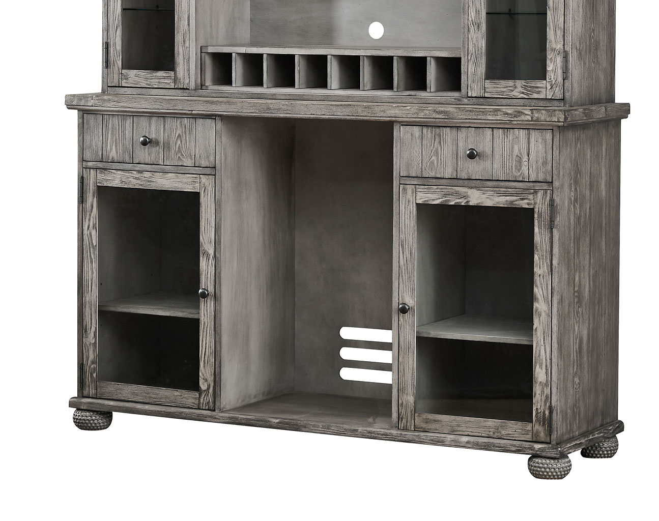 ★ Private Bar Counter Set Lifestyle Jeff C1842P-PTX Rustic Counter Height Pub Table