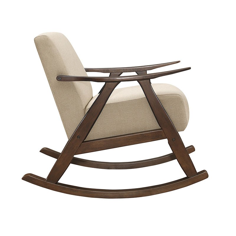 Light Brown Rocking Chair Waithe Rocking Chair (Light Brown) Homelegance | Furniture Cart