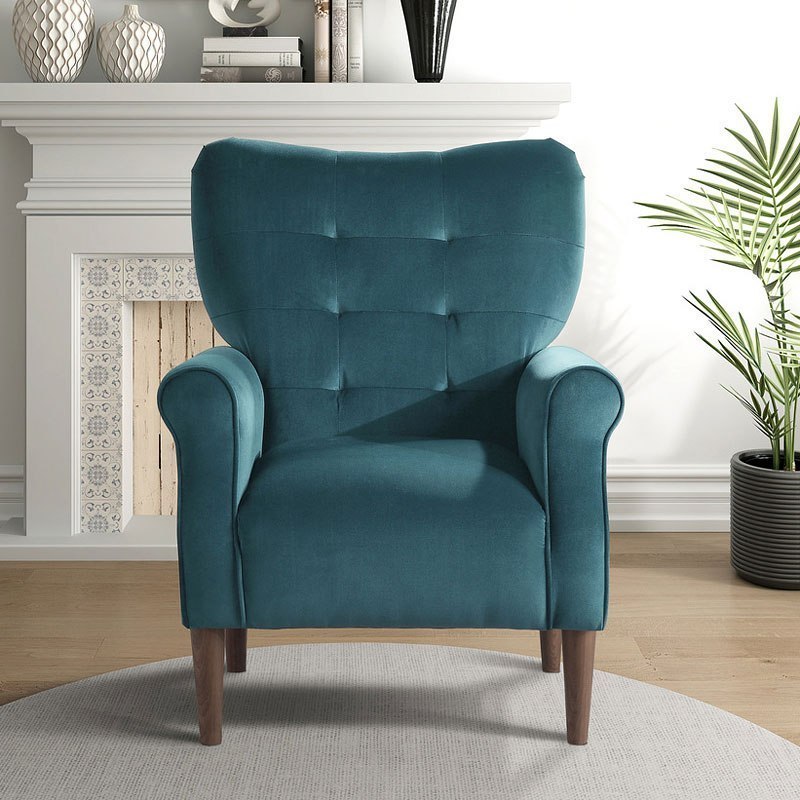 Kyrie leather 2025 swivel accent chair