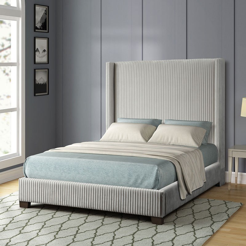 Jennie upholstered cheap platform bed