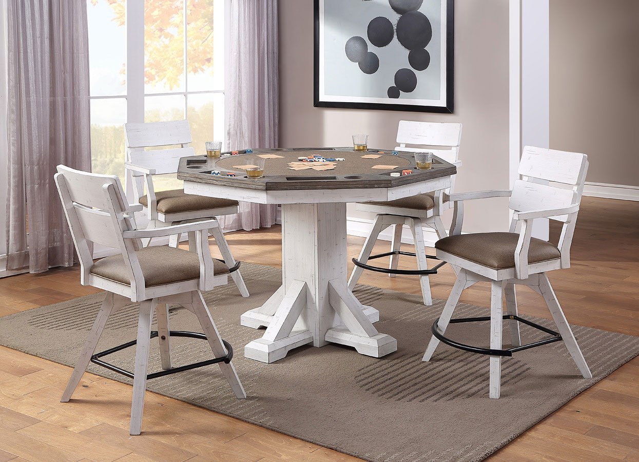 Pub height sales poker table