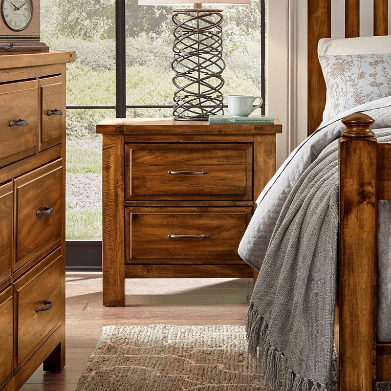 Amish top made nightstands