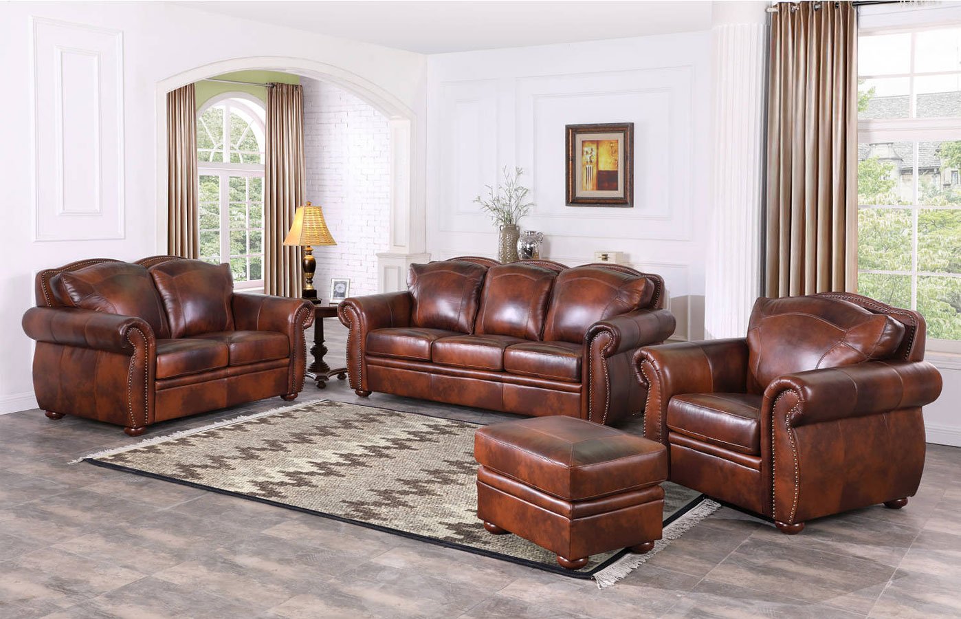 Arizona Leather Living Room Set