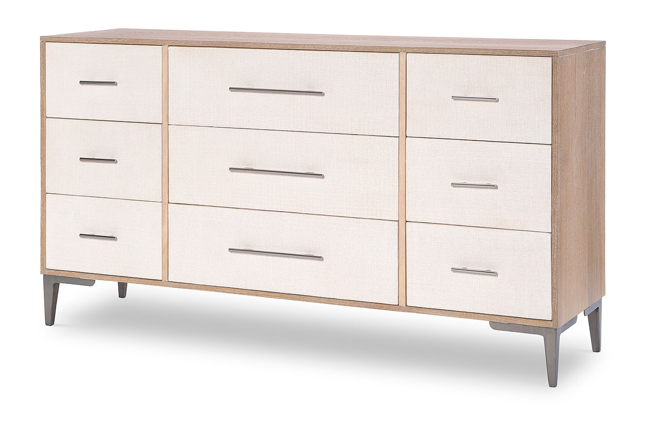 green emerald velvet dress Liberty 9-Drawer Assembled Dresser in Warm White
