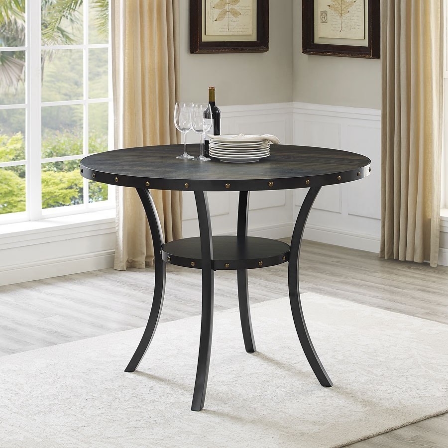Hilander Chef Table ダークブラウン Hilanders Wood Kitchen Table ダークブラウン（Chef Table