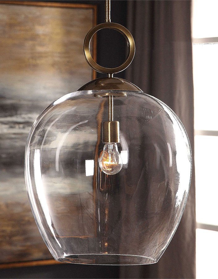 Extra long light pendant top