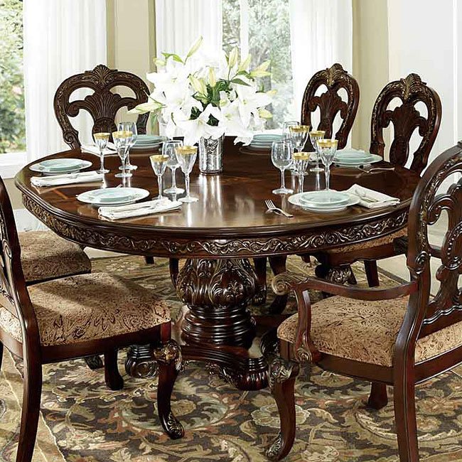 Oval dining store table for 2