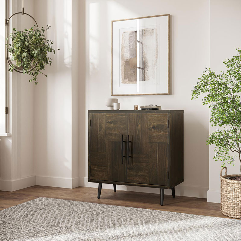 Colhane 2 Door Accent Cabinet Walnut