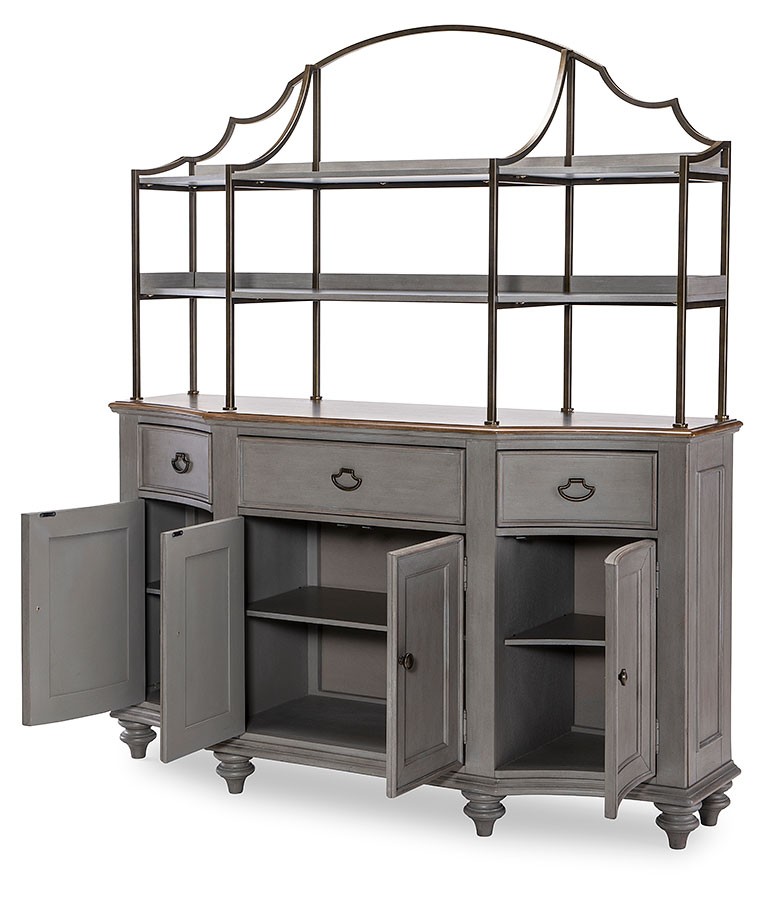 Kingston Counter Height Dining Room Set W/ Swivel Stools (Tweed Gray ...