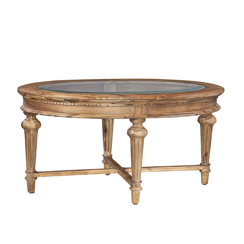 Wellington Hall Oval Coffee Table Hekman | Furniture Cart