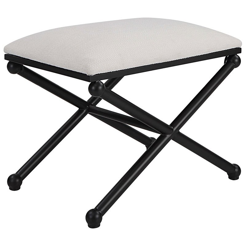 Andrews Small Bench Uttermost | Furniture Cart
