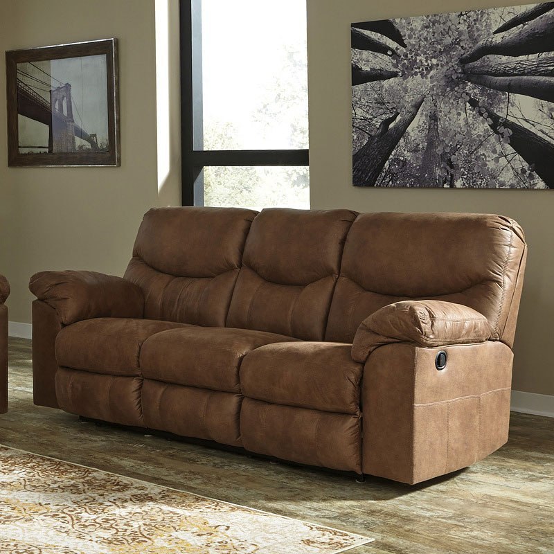Ashley boxberg reclining deals console loveseat