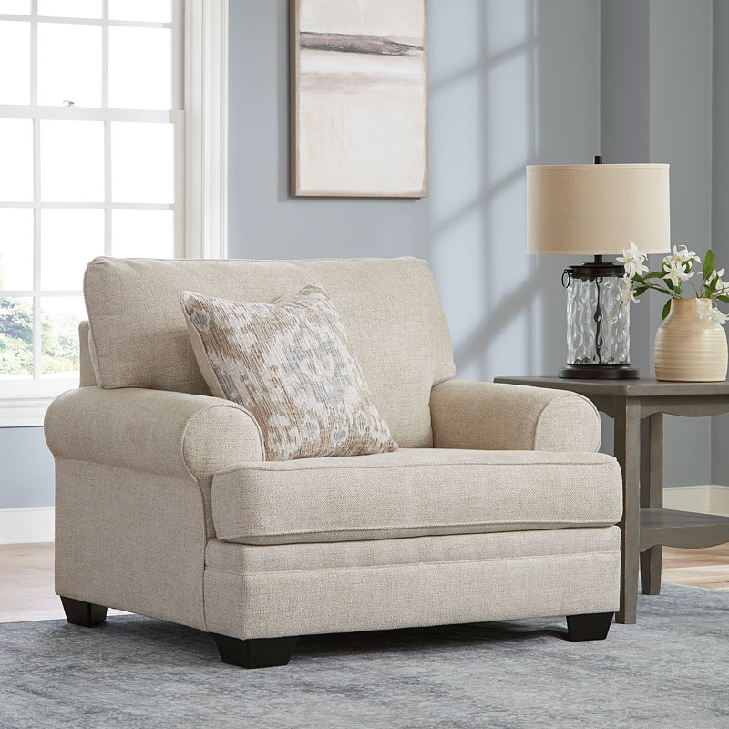 Linen chair and a half hotsell