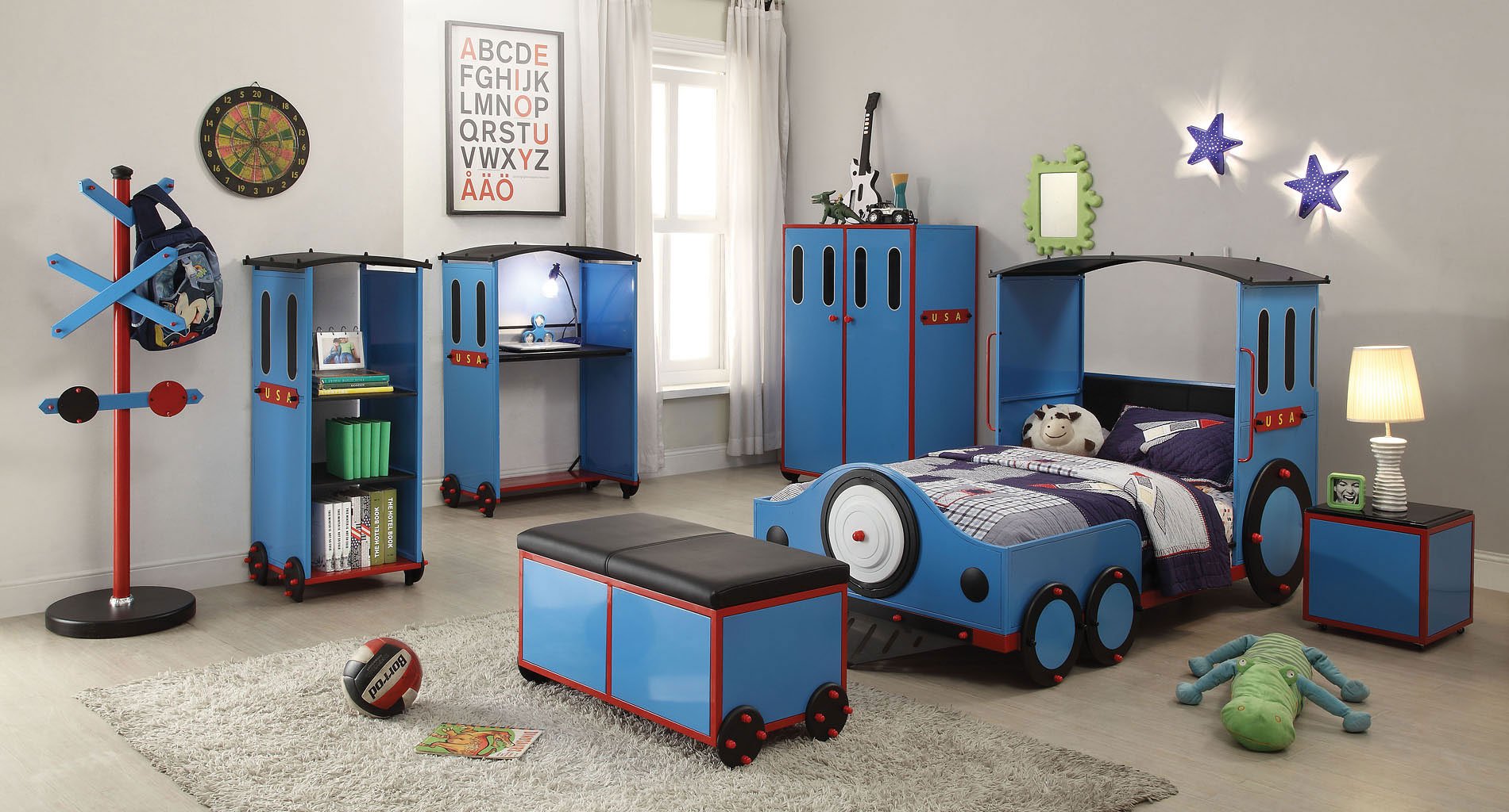 Tobi Train Bedroom Set Acme Furniture 1 Reviews Furniture Cart