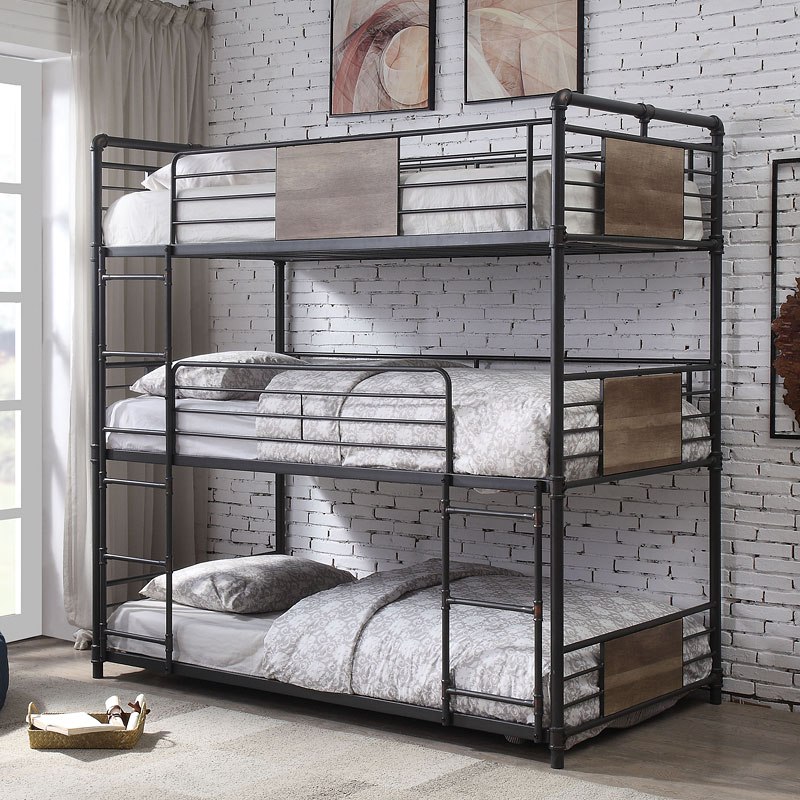 Unique triple bunk beds cheap