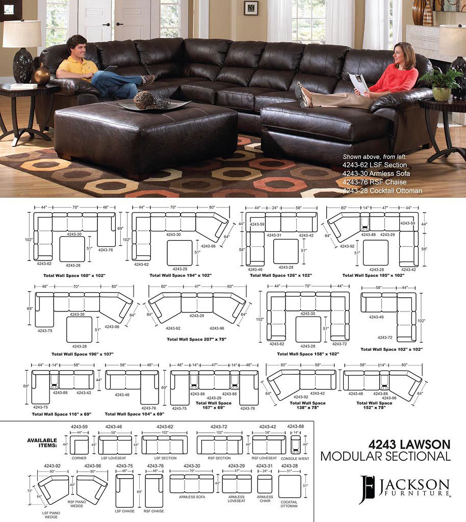 Lawson Modular Sectional Set Godiva