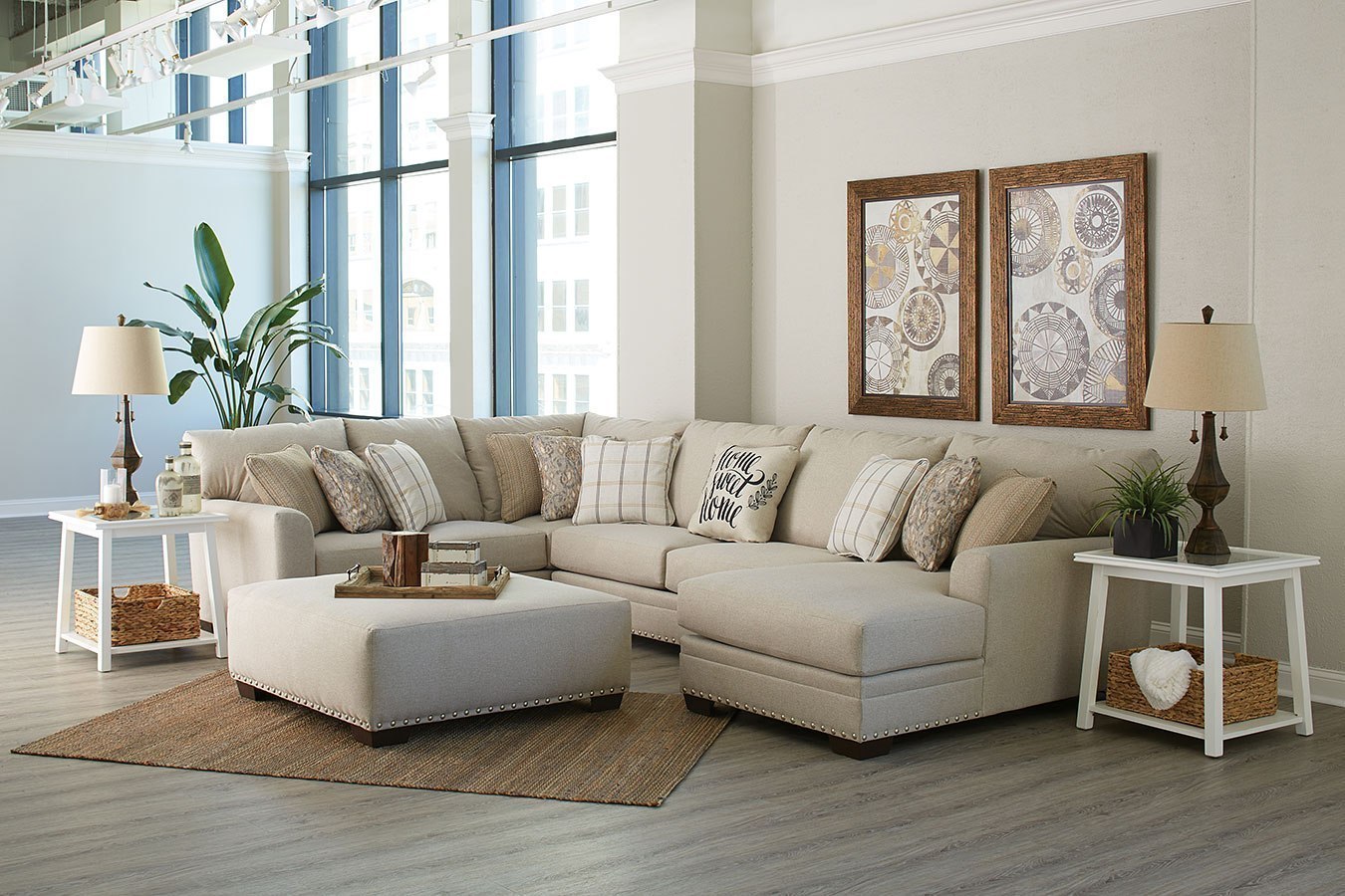 Middleton Modular Sectional Set (Cement) Jackson Furniture