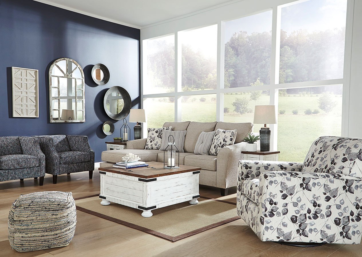 Curated visual reference: Curated Driftwood Living Room Furniture Gallery View 47