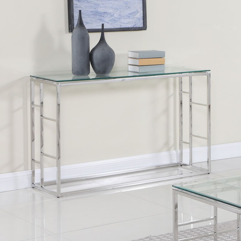 Ladder Style Frame Sofa Table Chintaly Imports | Furniture Cart