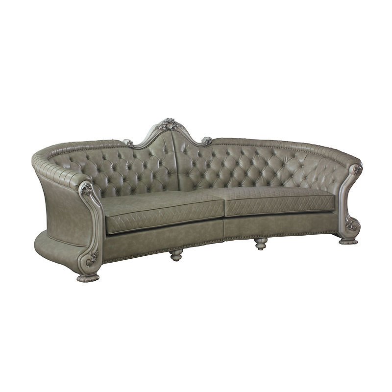 【こう】ACME Furniture GRANDVIEW SOFA Dresden Oversized Living Room Set (Vintage Bone White) Acme