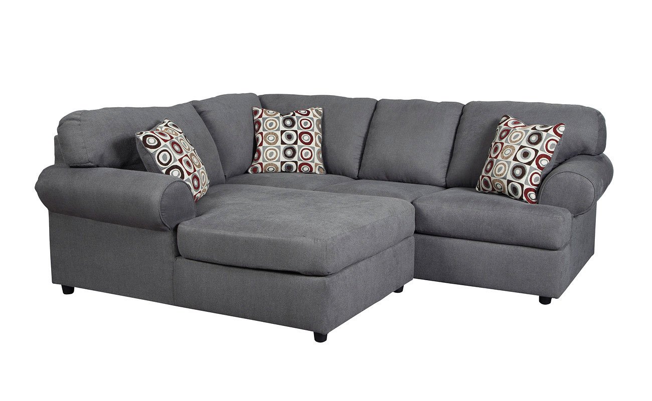 Jayceon steel right chaise discount sectional by ashley furniture