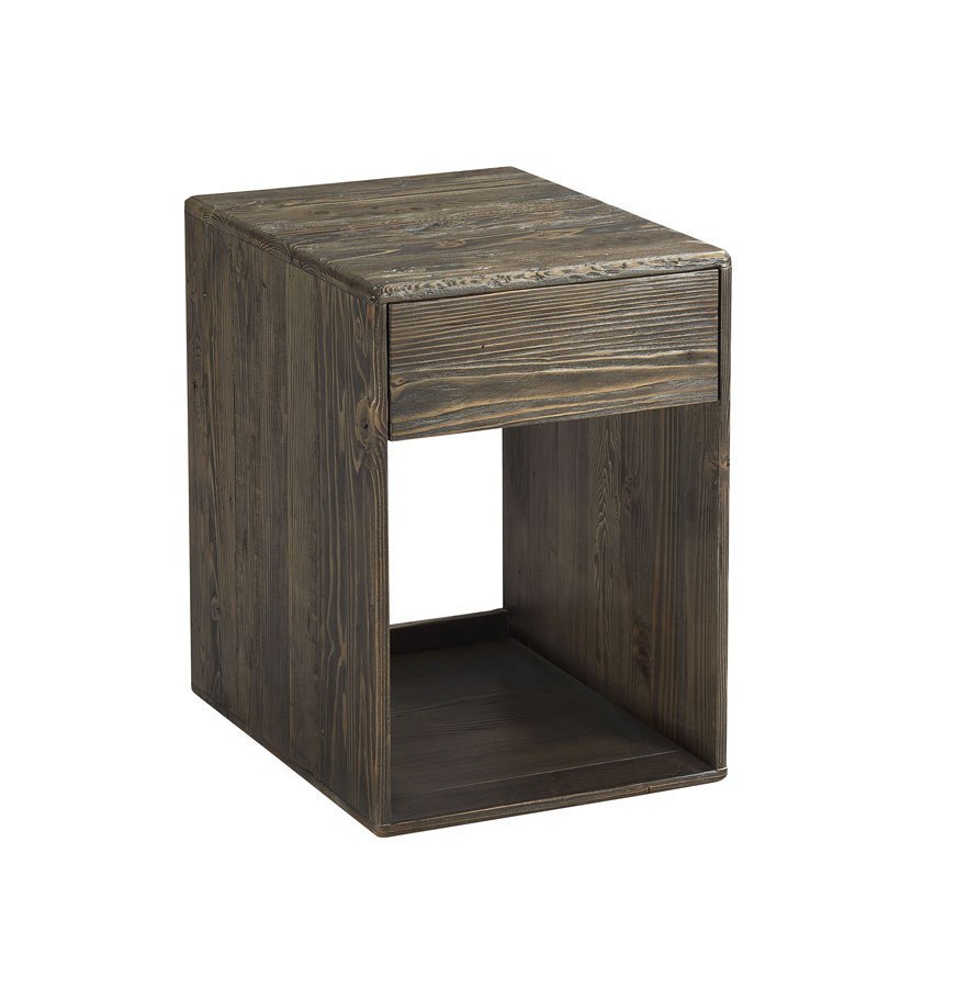 Junction Block End Table Hammary Furniture Cart