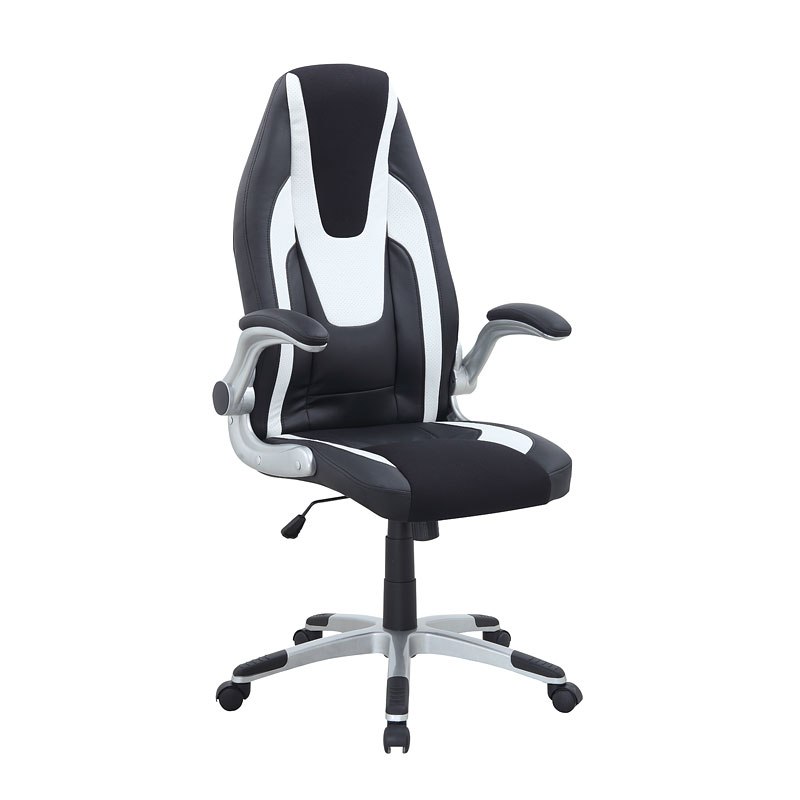 Two-Tone Adjustable Height Computer Chair Chintaly Imports | Furniture Cart
