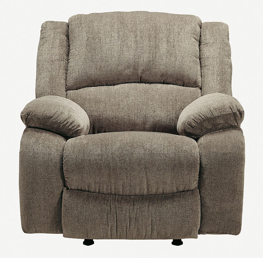 Draycoll Power Rocker Recliner - Pewter Draycoll Power Rocker Recliner - Pewter