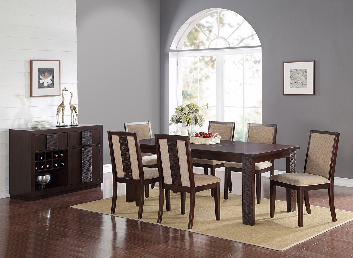 Tucson Dining Room Set Alpine Furniture Furniture Cart