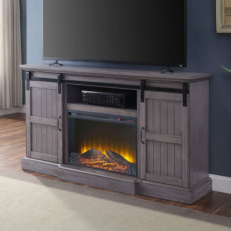 Admon TV Stand W/ Fireplace Acme Furniture | Furniture Cart