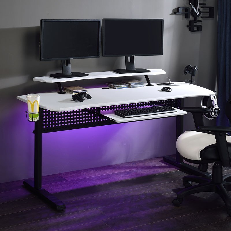 Black and white gaming on sale table