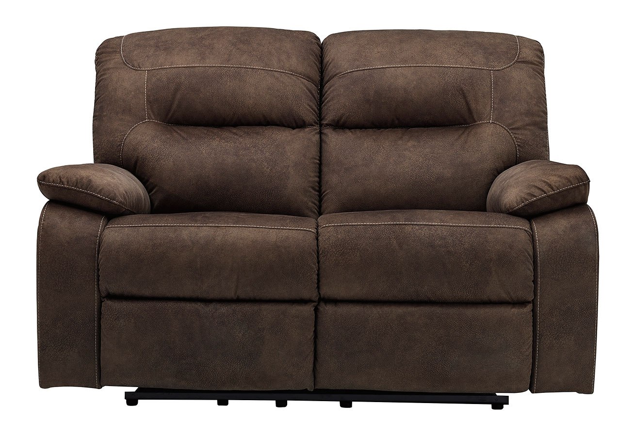 Bolzano Coffee Reclining Loveseat Signature Design | Furniture Cart