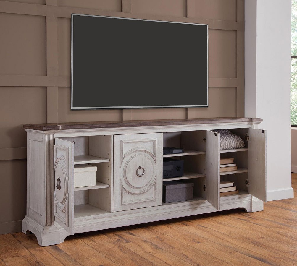Brighten 84 Inch Console American Woodcrafters | Furniture Cart