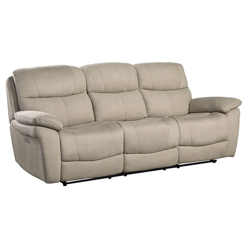 Longvale Power Reclining Living Room Set (Tan) Homelegance | Furniture Cart