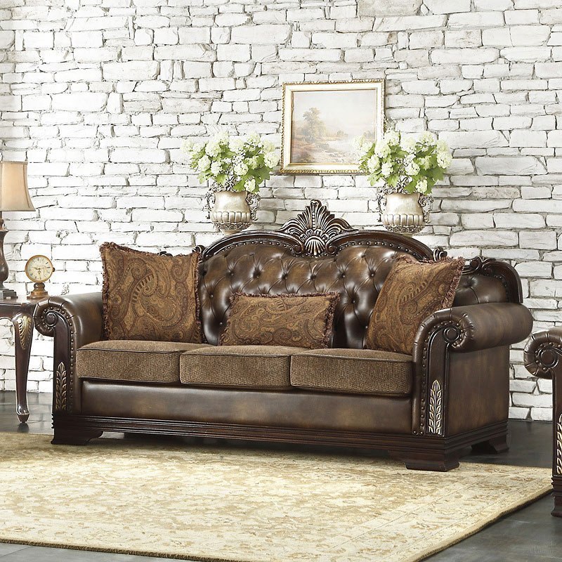 Croydon Sofa Homelegance Furniture Cart