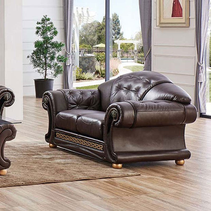 Apolo Living Room Set (Brown) ESF Furniture Furniture Cart