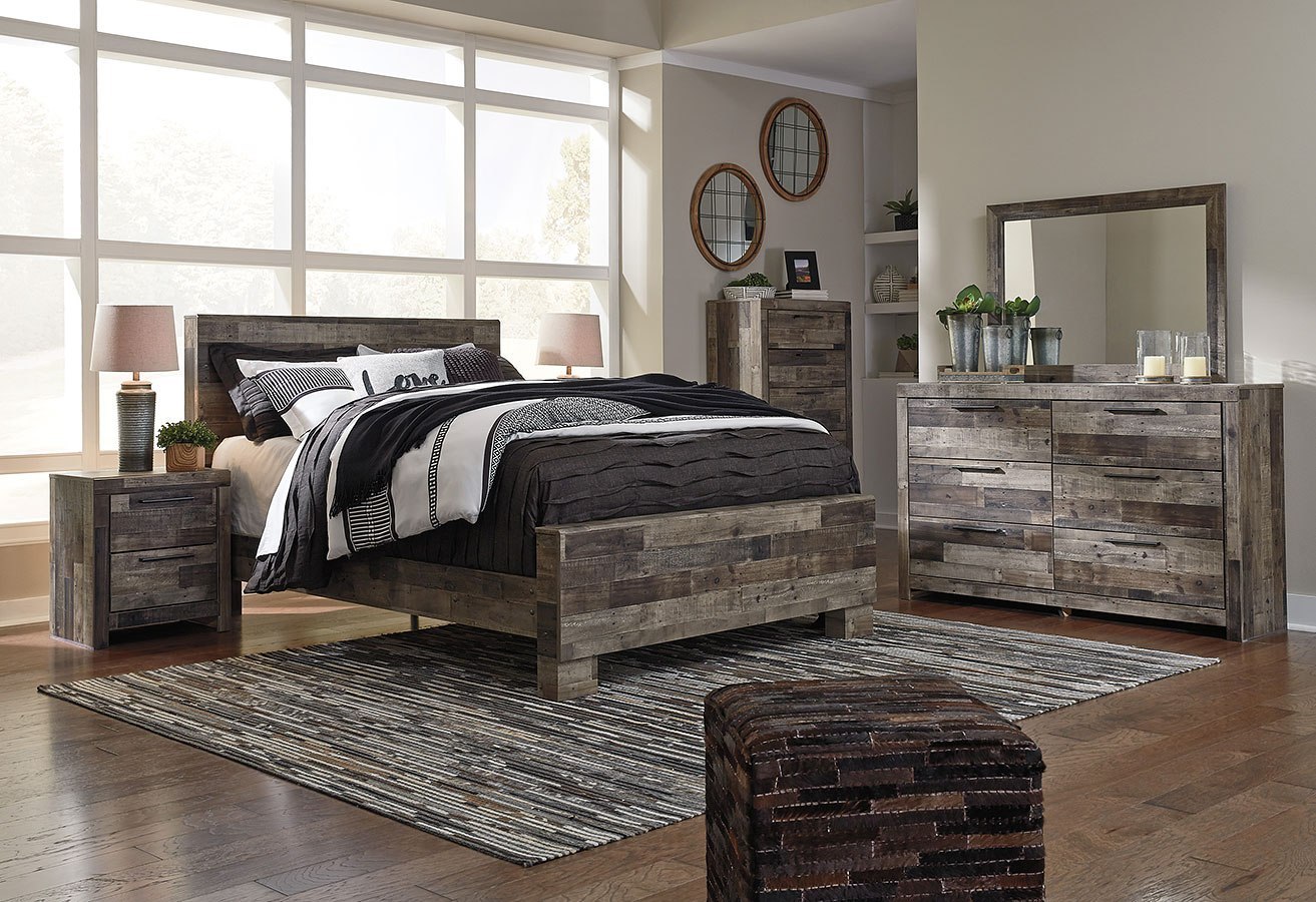 Derekson on sale panel bed