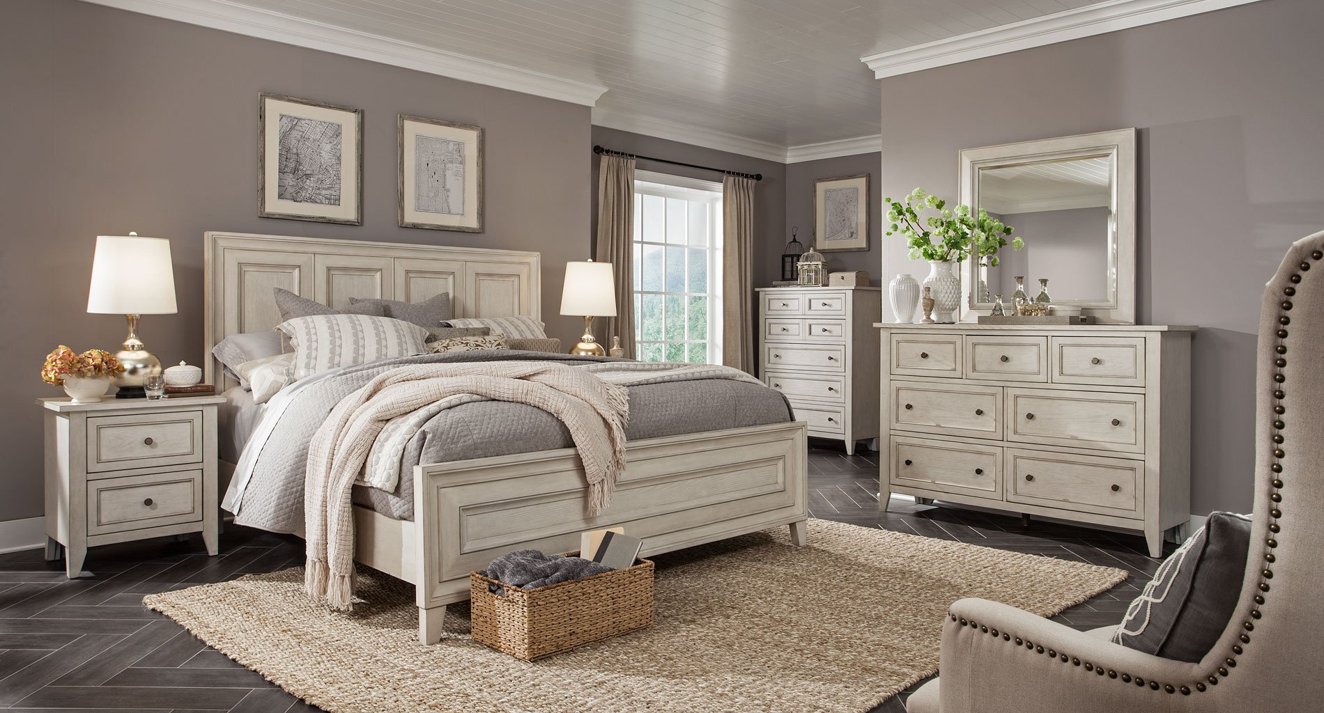 Raelynn Panel Bedroom Set Magnussen | Furniture Cart