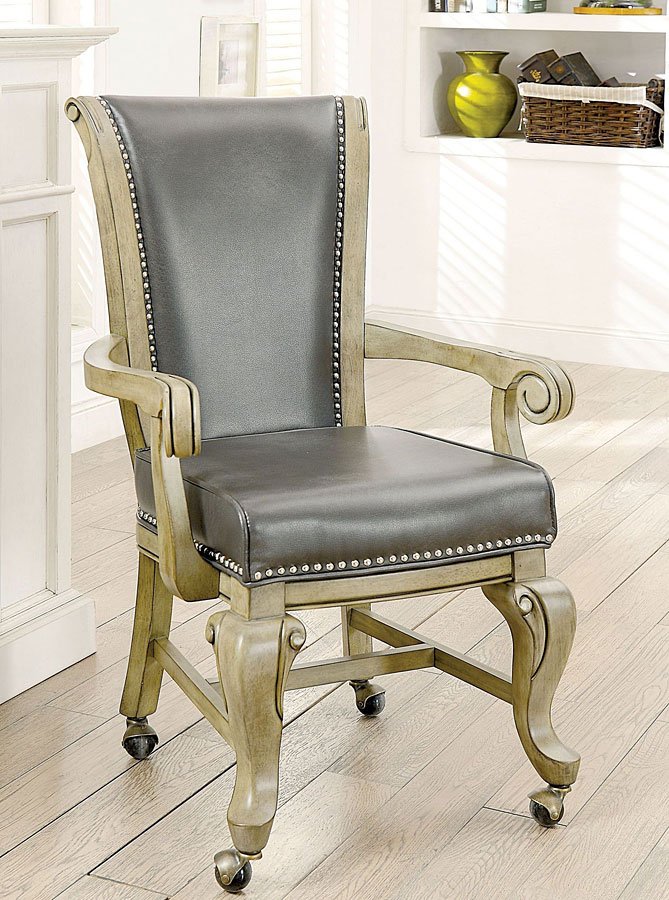 Melina Gray Game Table Set Furniture Of America, 1 Reviews Furniture Cart