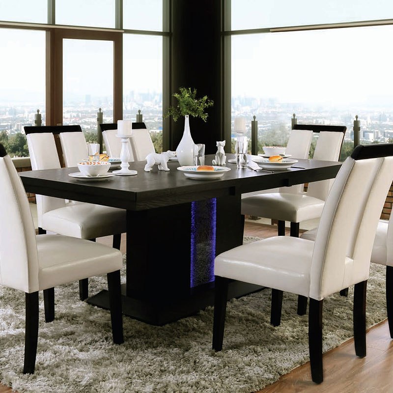 Led dining room table discount