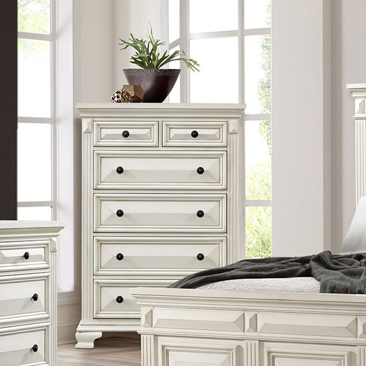 Calloway bedroom cheap set white
