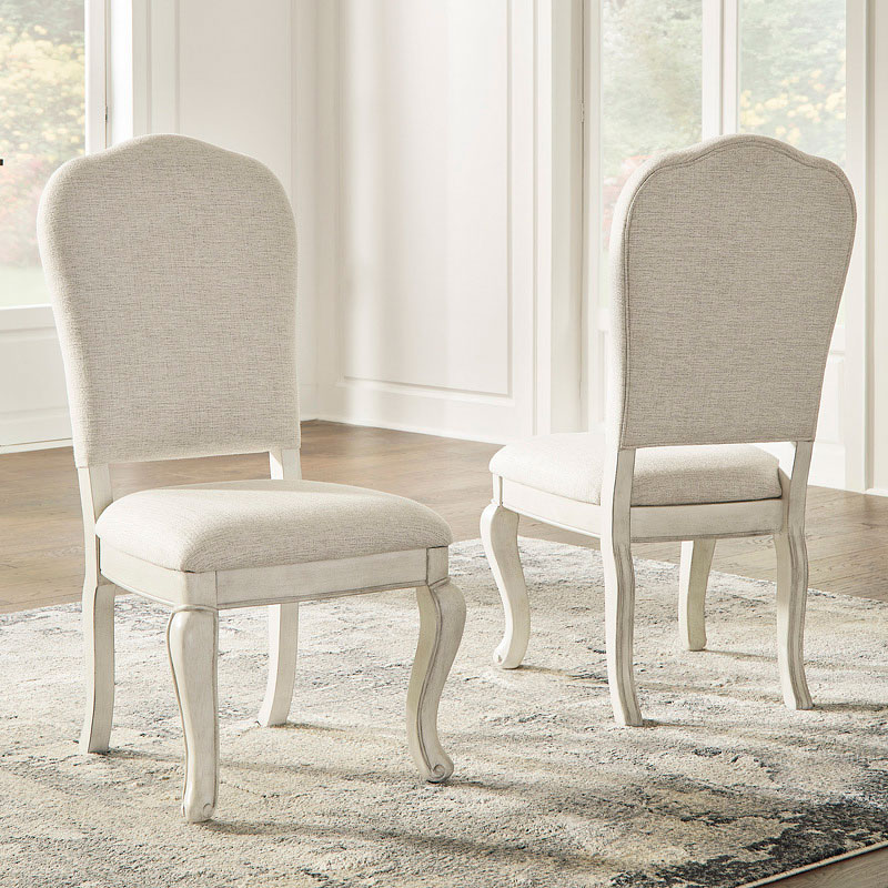 Arlendyne Side Chair - Antique White - (D980-01) Arlendyne Side Chair - Antique White - (D980-01)