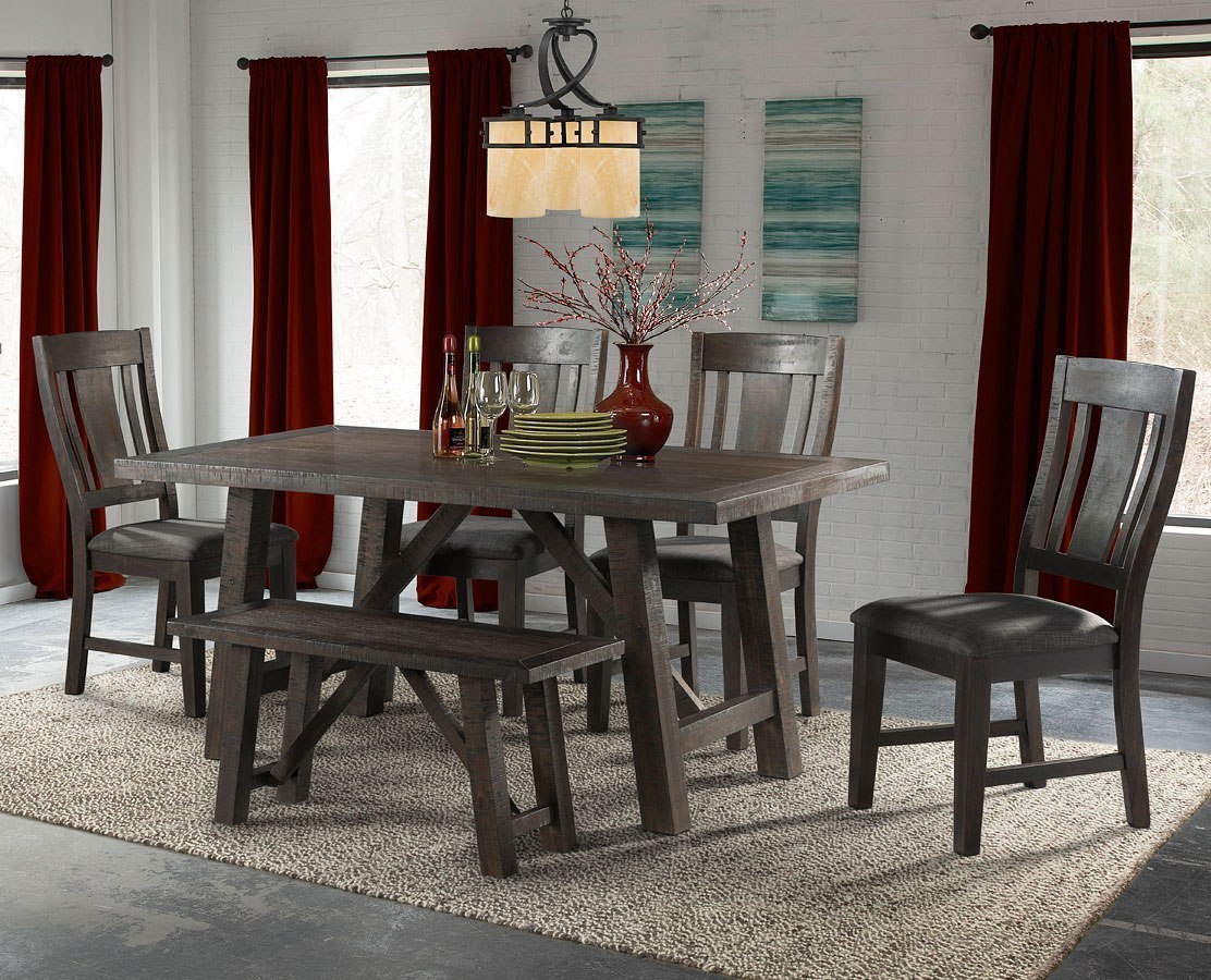 Cash Dining Room Set W/ Bench Elements Furniture | Furniture Cart
