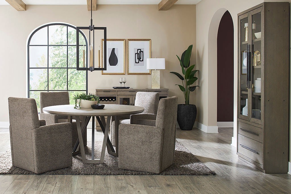 Kitchen table with caster chairs hotsell