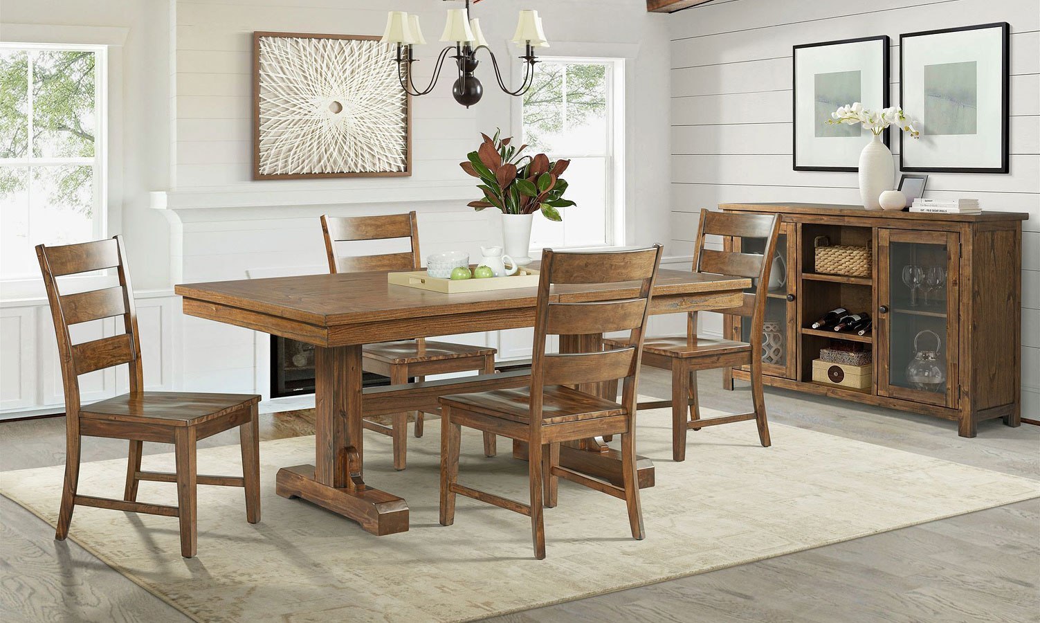 Silas Dining Room Set Elements Furniture | Furniture Cart