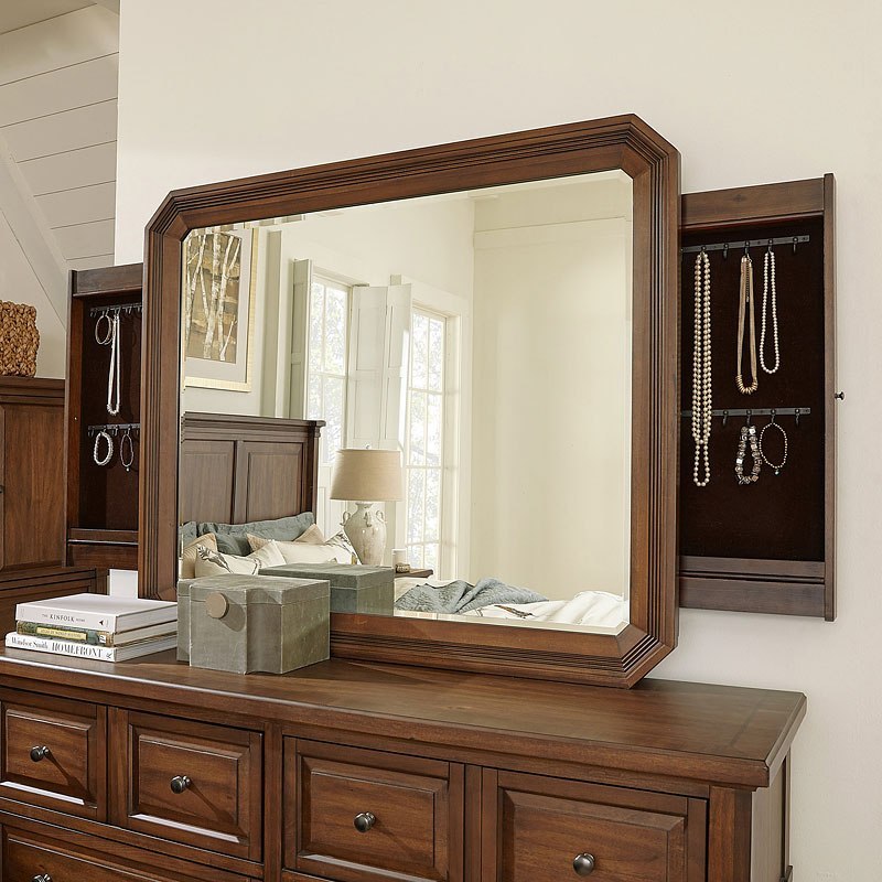 Thornton Mirror w Jewelry Storage
