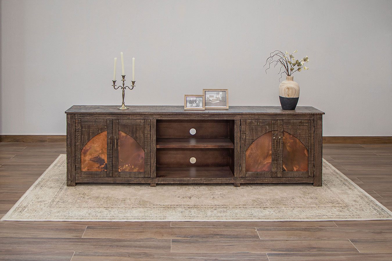 Blackburn 93 Inch TV Stand IFD Furniture | Furniture Cart