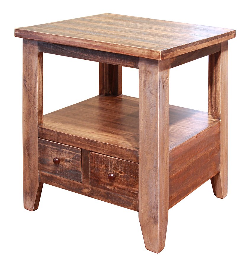 Lucinda End Table  Tall end tables, End tables, Side table decor